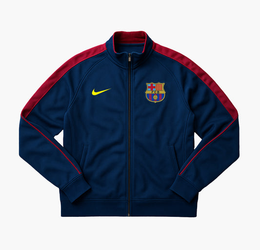 Nike FC Barcelona Navy Zip Jacket (L)
