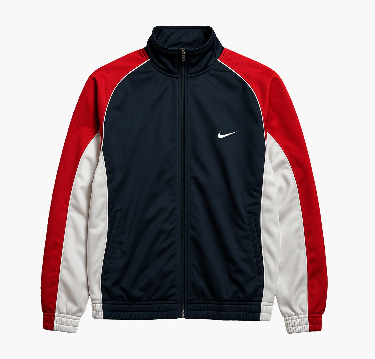 Nike Red & Blue Vintage Sports Vest (L)
