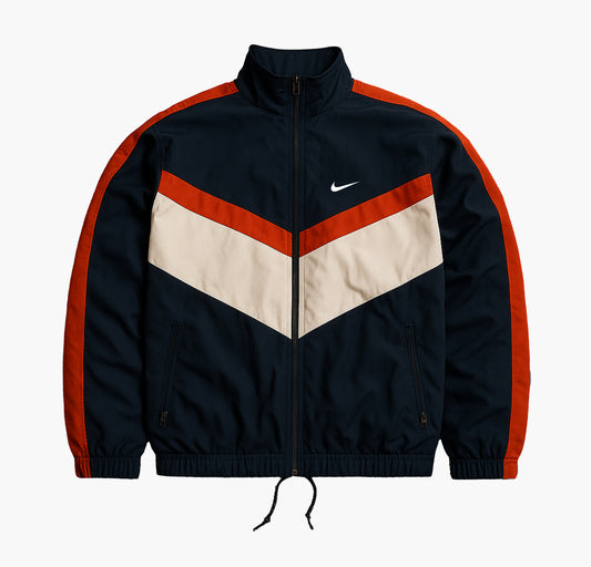 Nike Red & White Track Jacket (L)