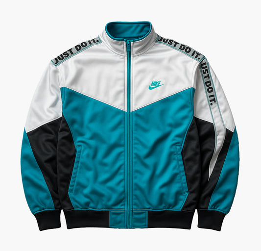 Nike Turquoise Retro Track Jacket (L)