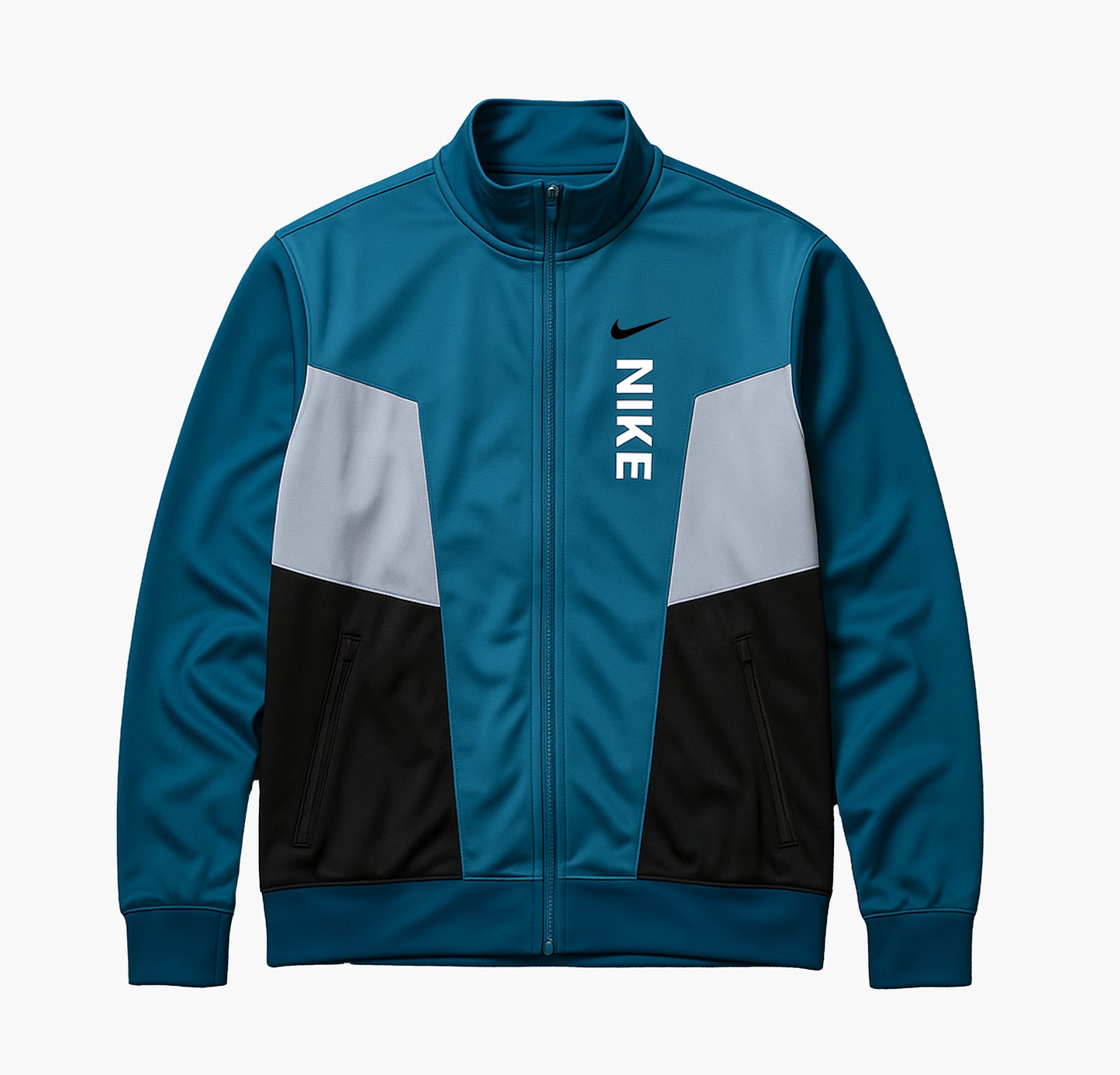 Nike Turquoise & Blue Track Jacket (L)