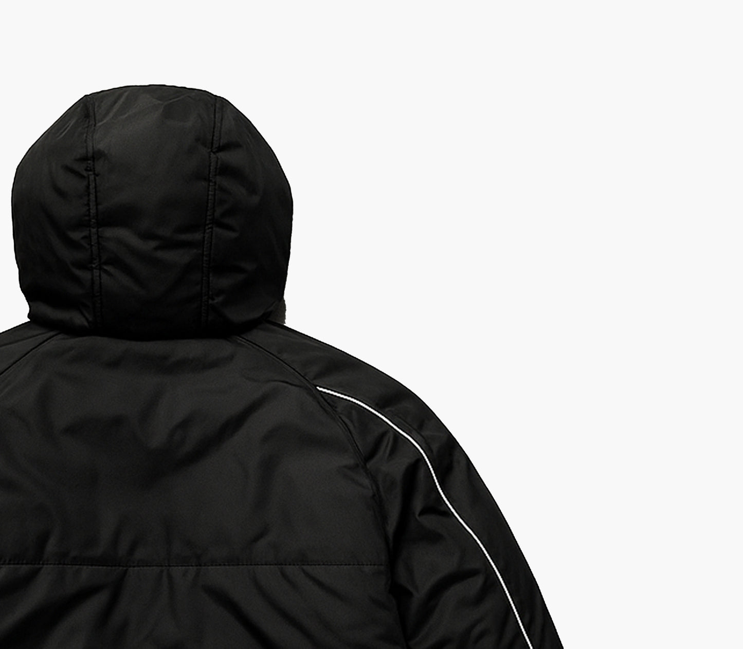 Nike Unisex Puffer Coat Black / White (S/M)