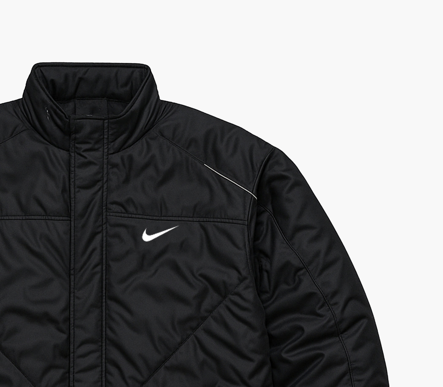Nike Vintage Puffer Jacket Black (S)