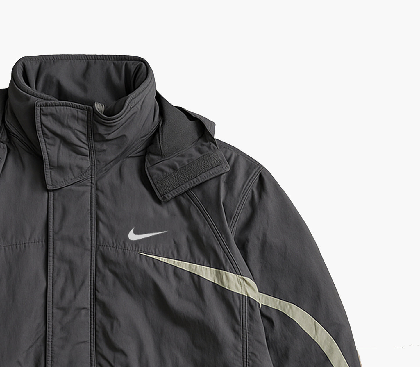 Nike Vintage Puffer Jacket Black (S)