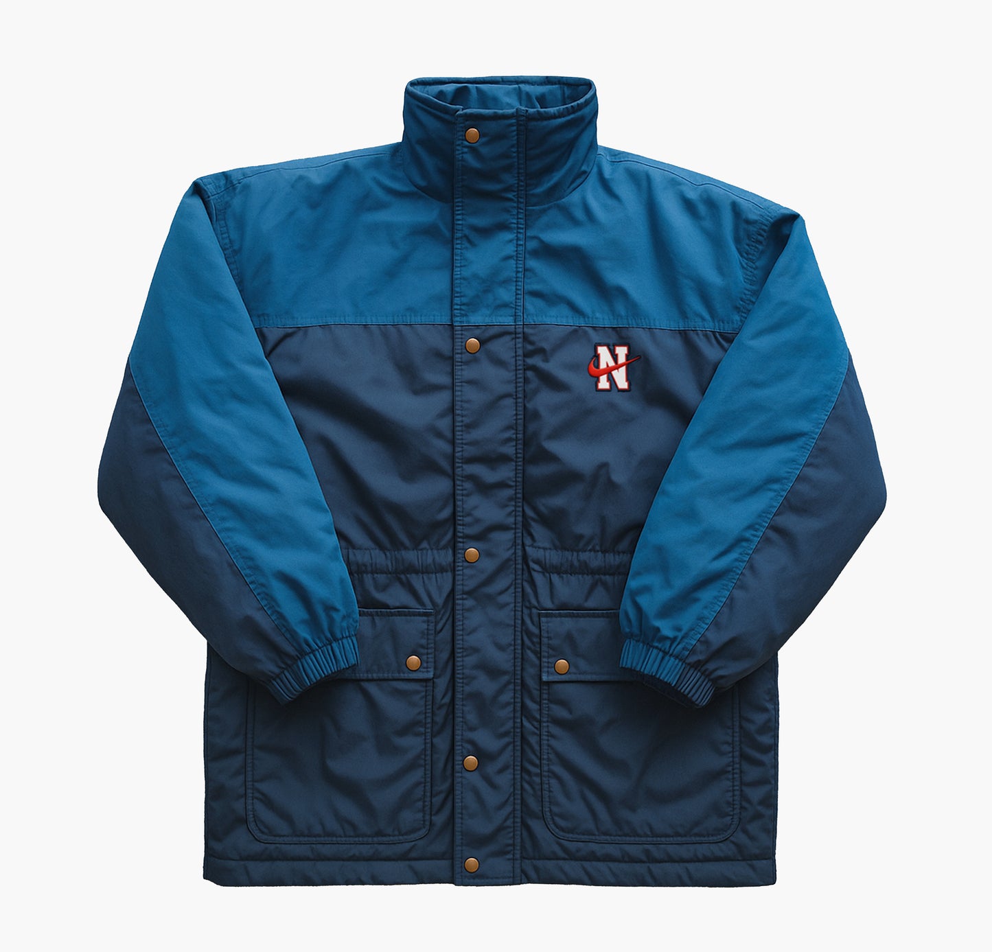 Nike Basketball USA Vintage Sports Jacket 90’s Navy / Red (M)