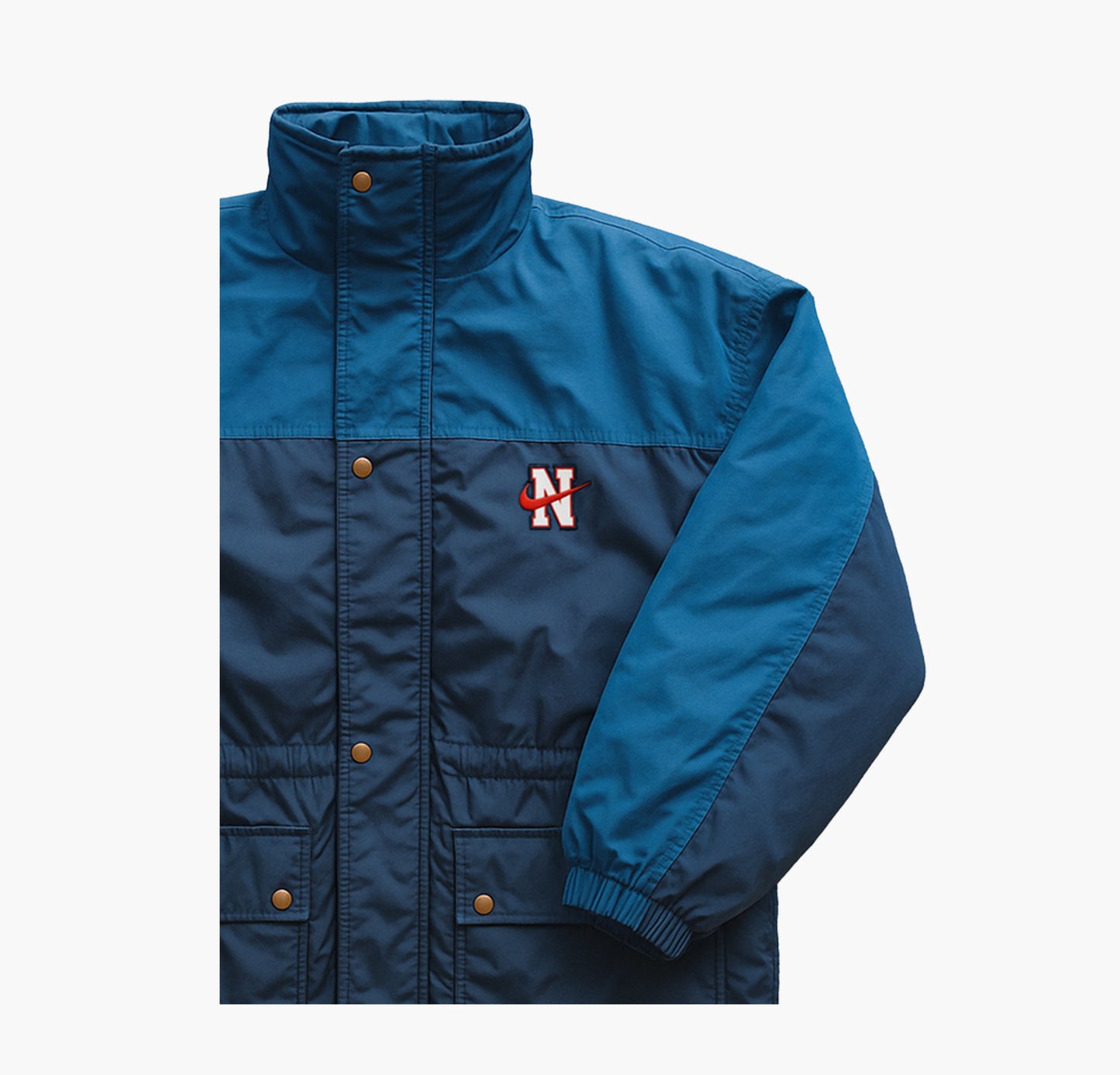 Nike Basketball USA Vintage Sports Jacket 90’s Navy / Red (M)