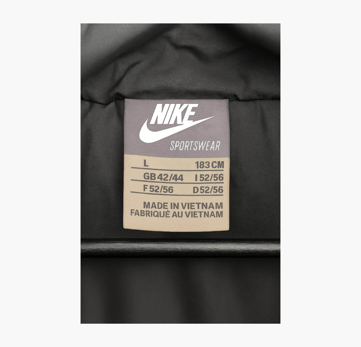 Nike Winter Jacket Black / Grey (L)