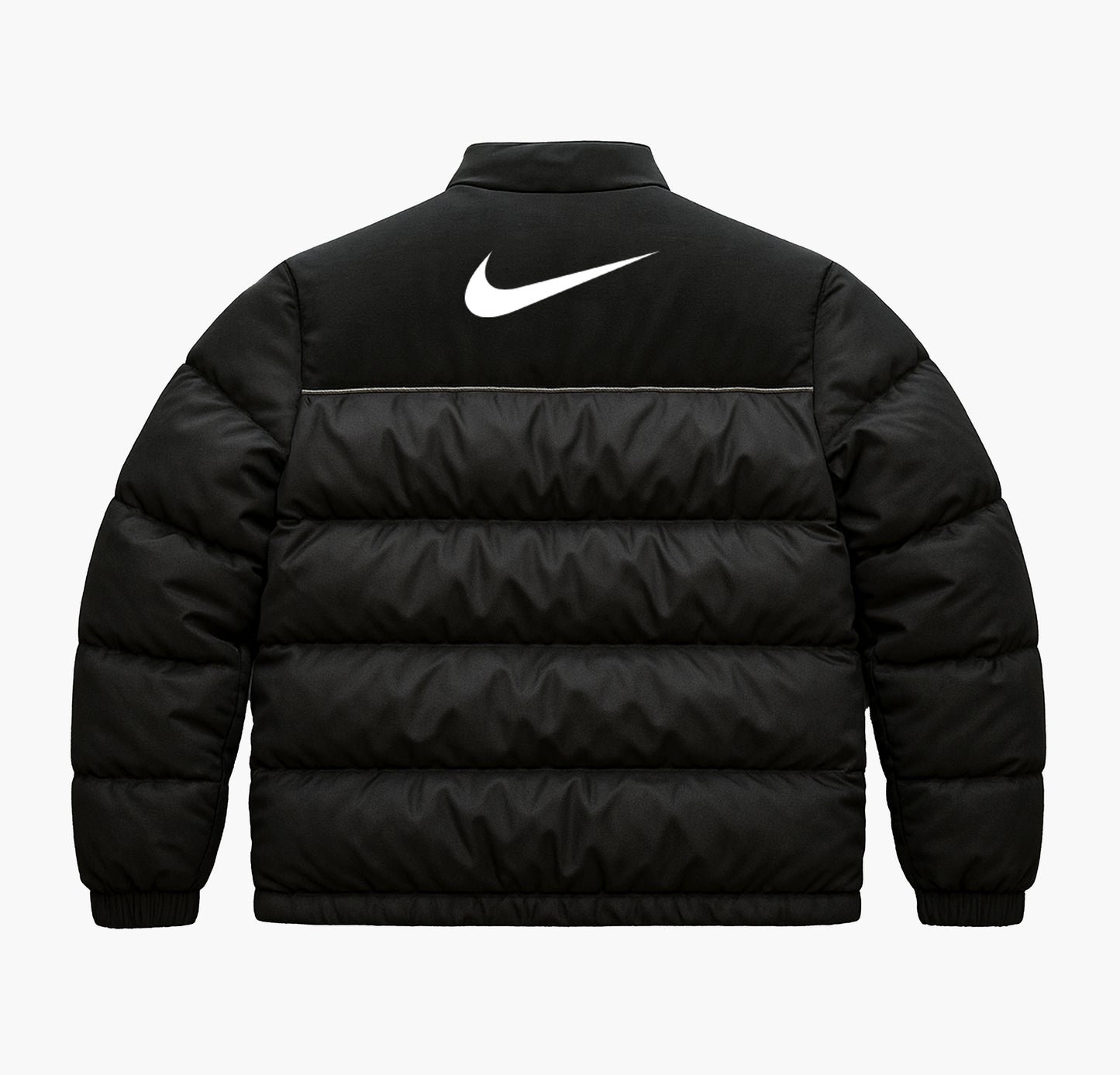 Nike Puffer Jacket Black / Orange (L)