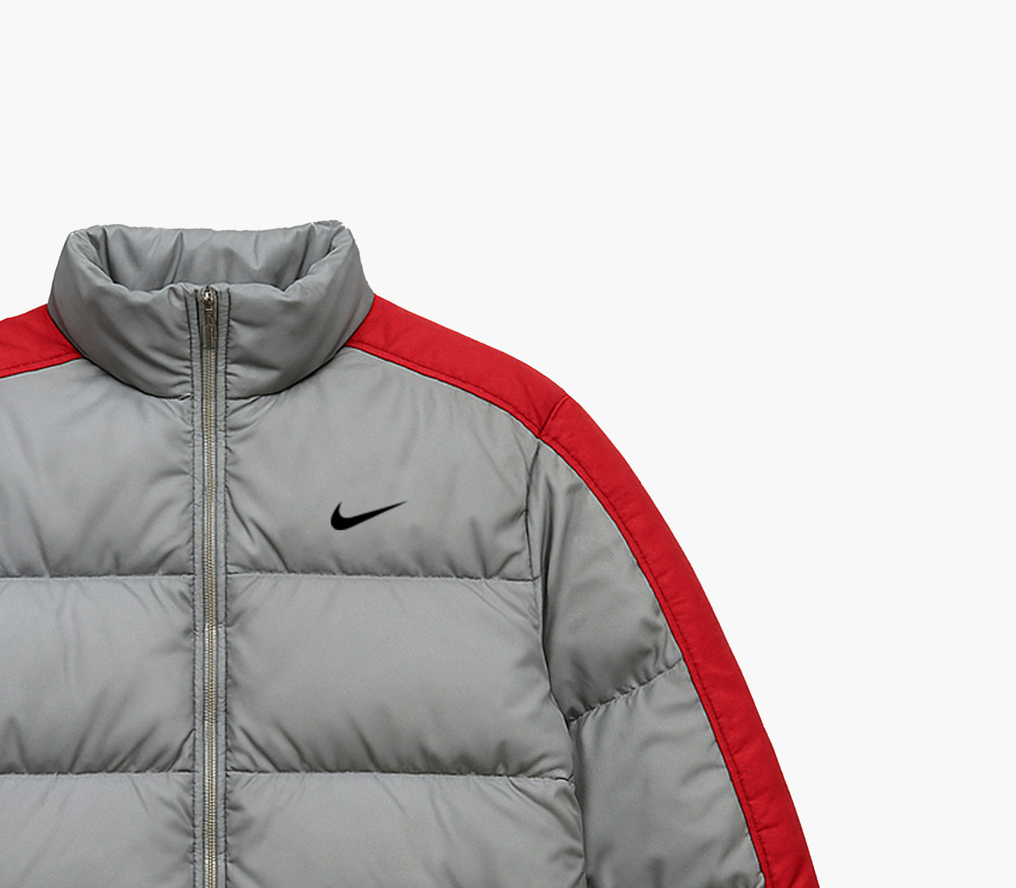 Nike Vintage Junior Puffer Jacket 90’s Red / Light Blue (L)