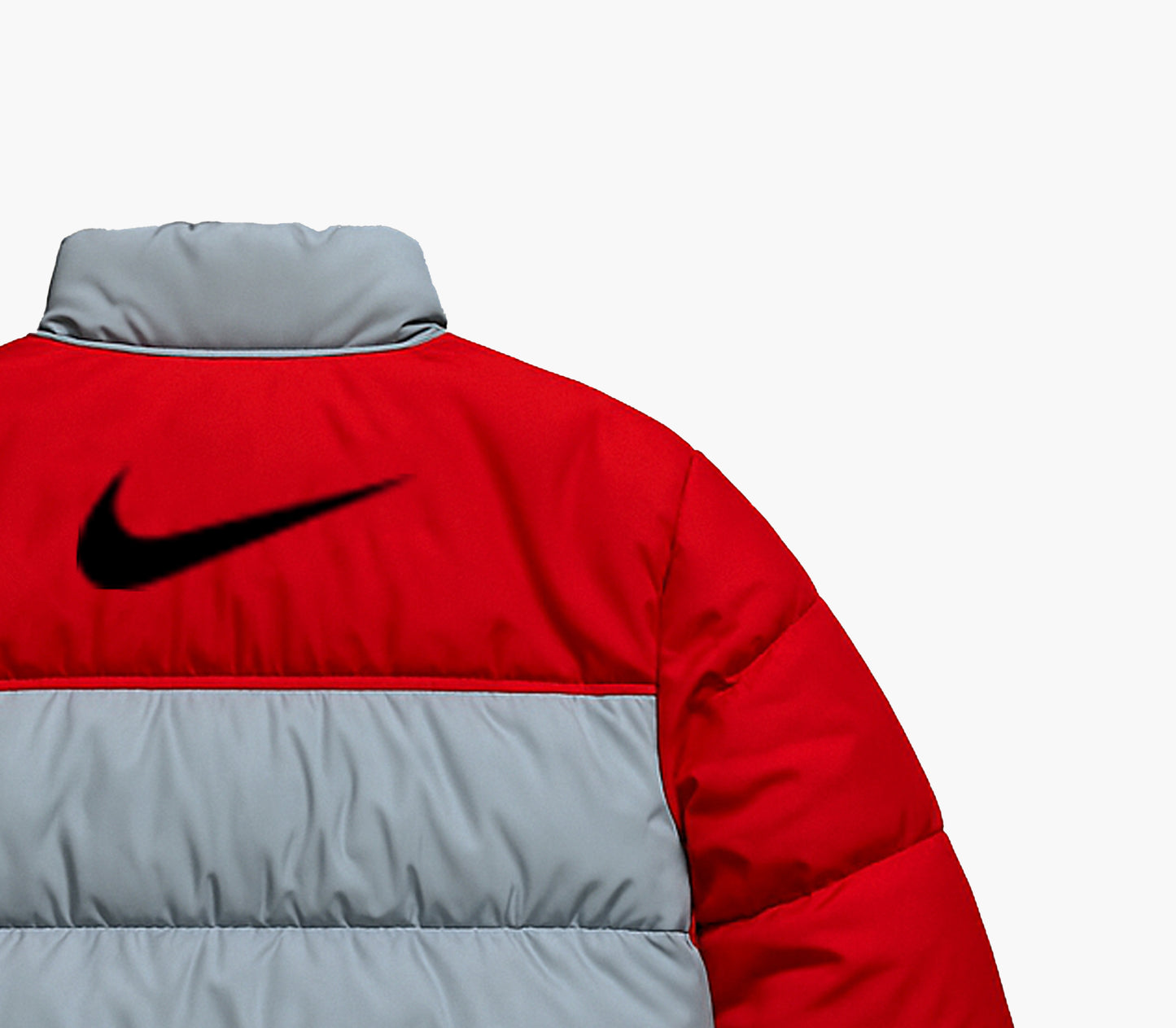Nike Vintage Junior Puffer Jacket 90’s Red / Light Blue (L)