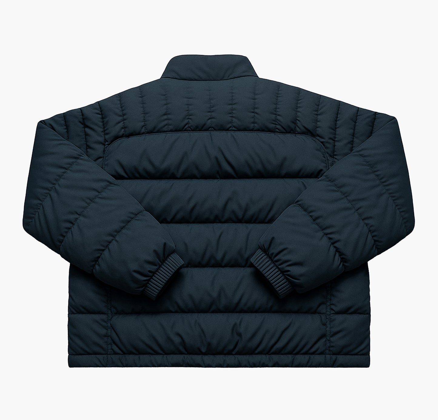 Nike Vintage Solo Swoosh Puffer Jacket Black / Navy Oregon (M)