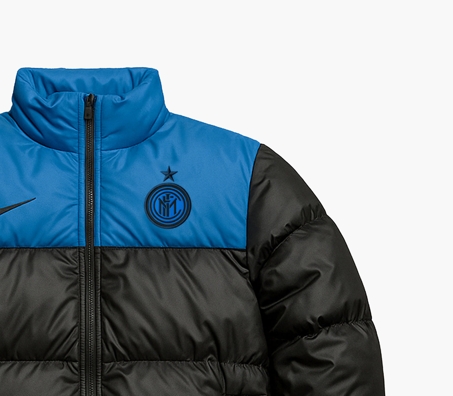 Nike Inter Puffer Jacket Black / Blue (M)