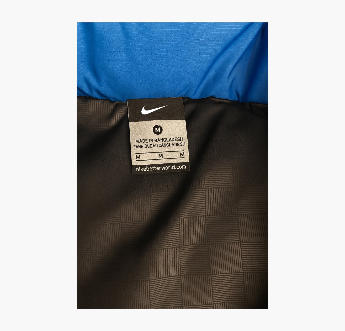 Nike Inter Puffer Jacket Black / Blue (M)