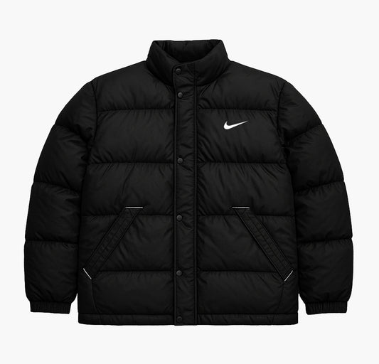 Nike Vintage Puffer Jacket Black / White (M)