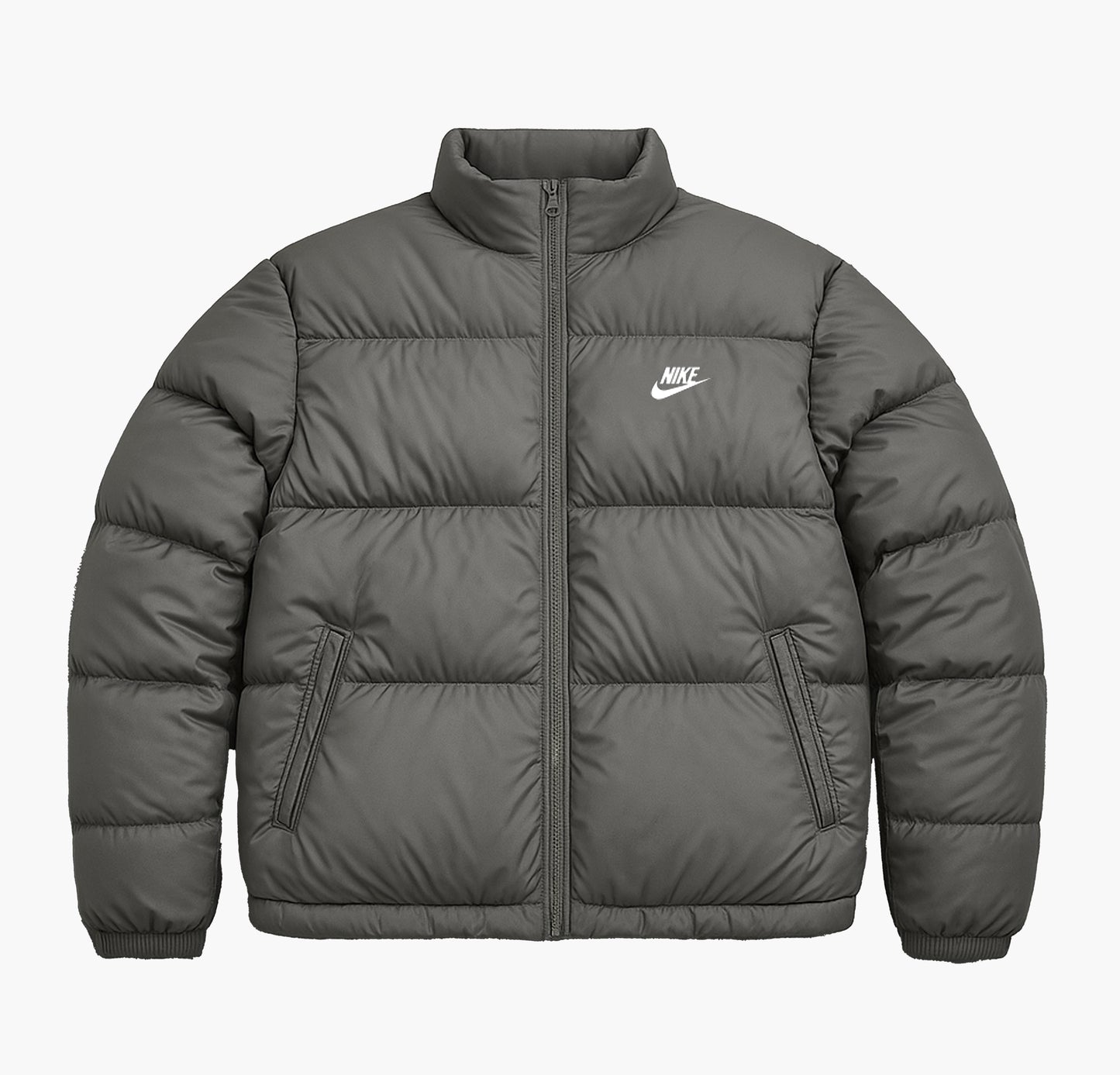 Nike Sportswear Club Puffer Jacket “Iron Grey / White” (XL)