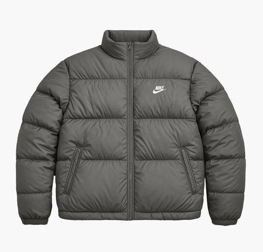 Nike Sportswear Club Puffer Jacket “Iron Grey / White” (XL)