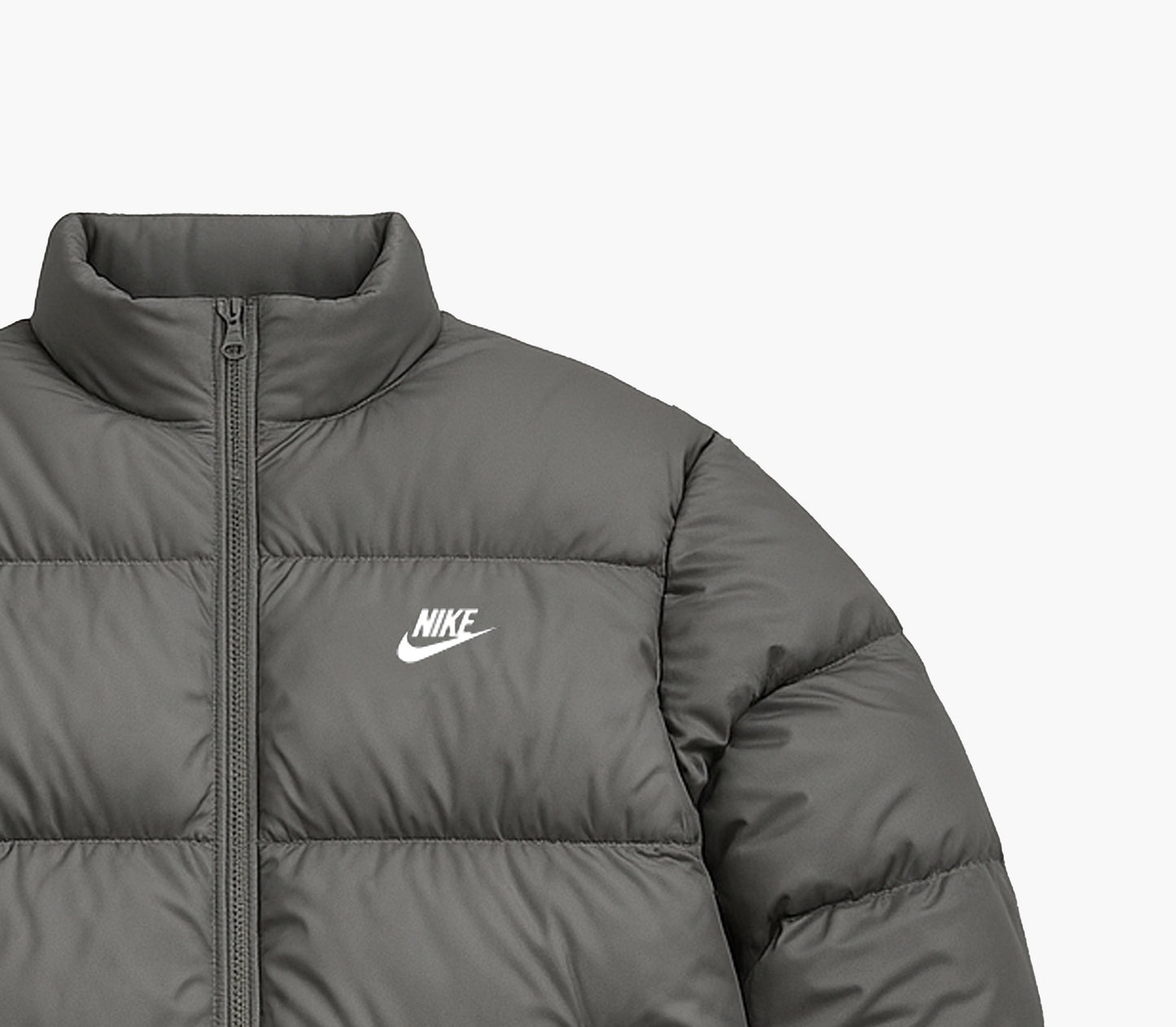 Nike Sportswear Club Puffer Jacket “Iron Grey / White” (XL)