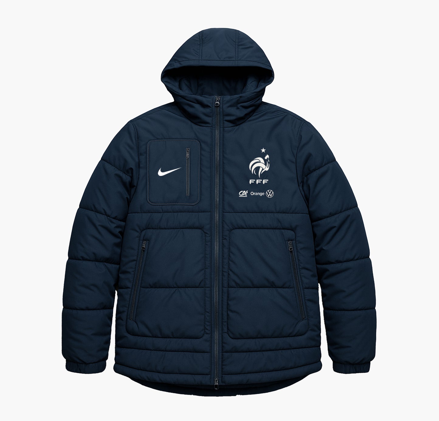 Nike France Team Parka Navy Blue (XL)