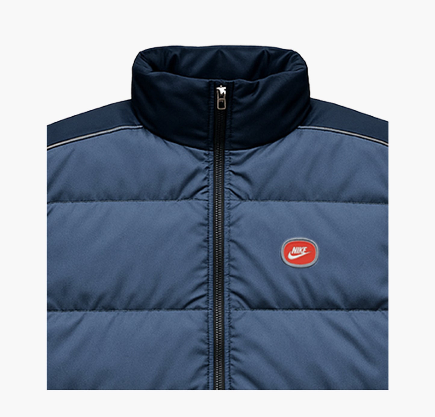 Nike Vintage Puffer Jacket Light Blue / Navy (XL)