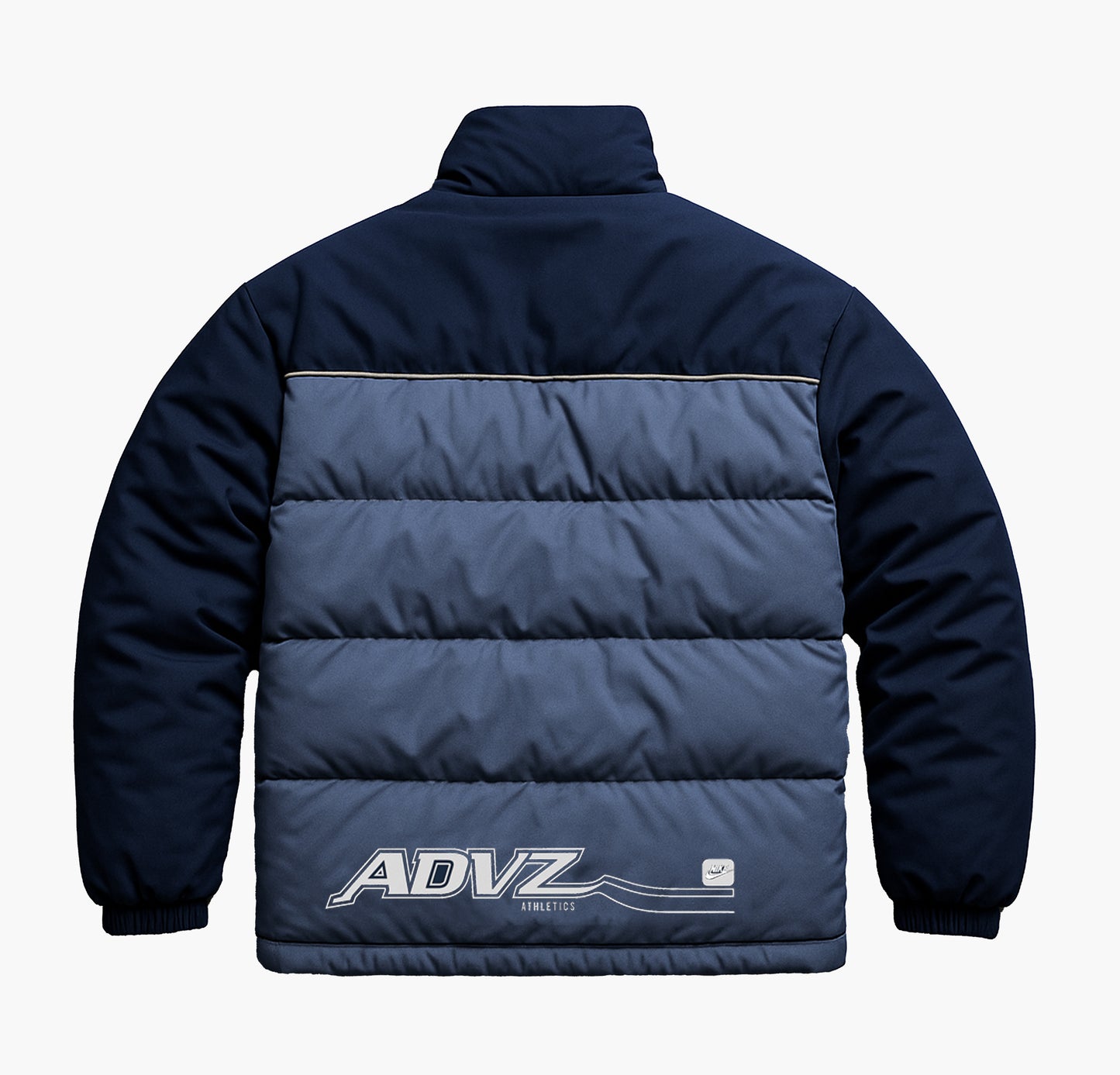 Nike Vintage Puffer Jacket Light Blue / Navy (XL)