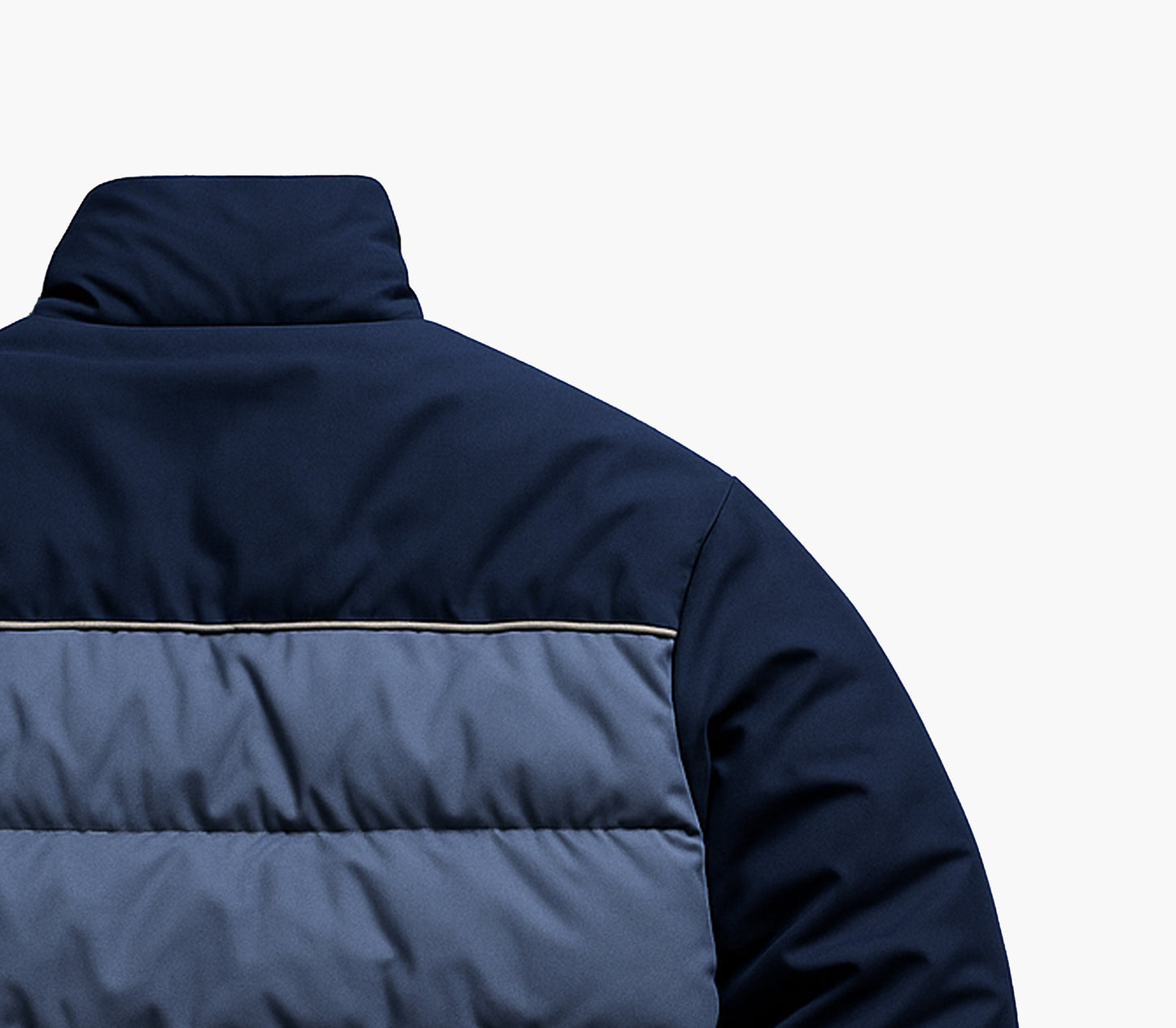 Nike Vintage Puffer Jacket Light Blue / Navy (XL)