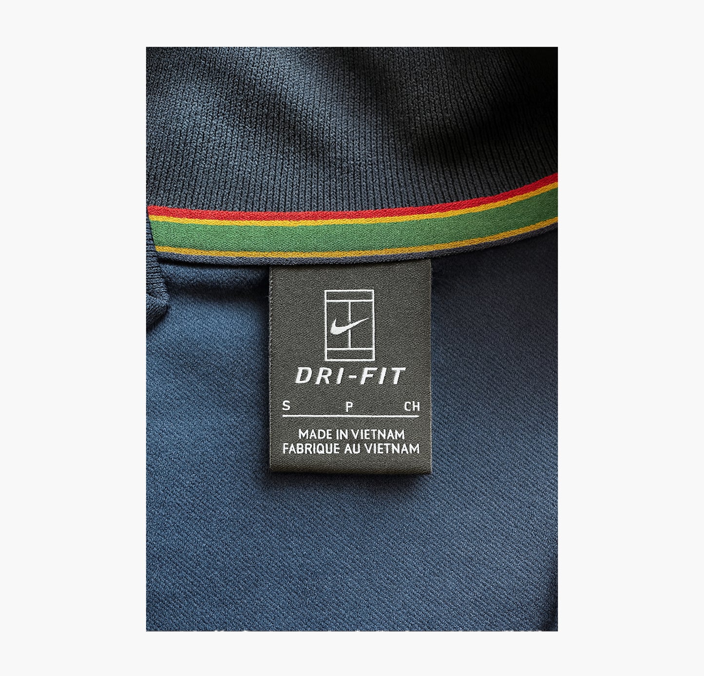 Nike Court Tracksuit Embroidered Logo Navy & White (S)