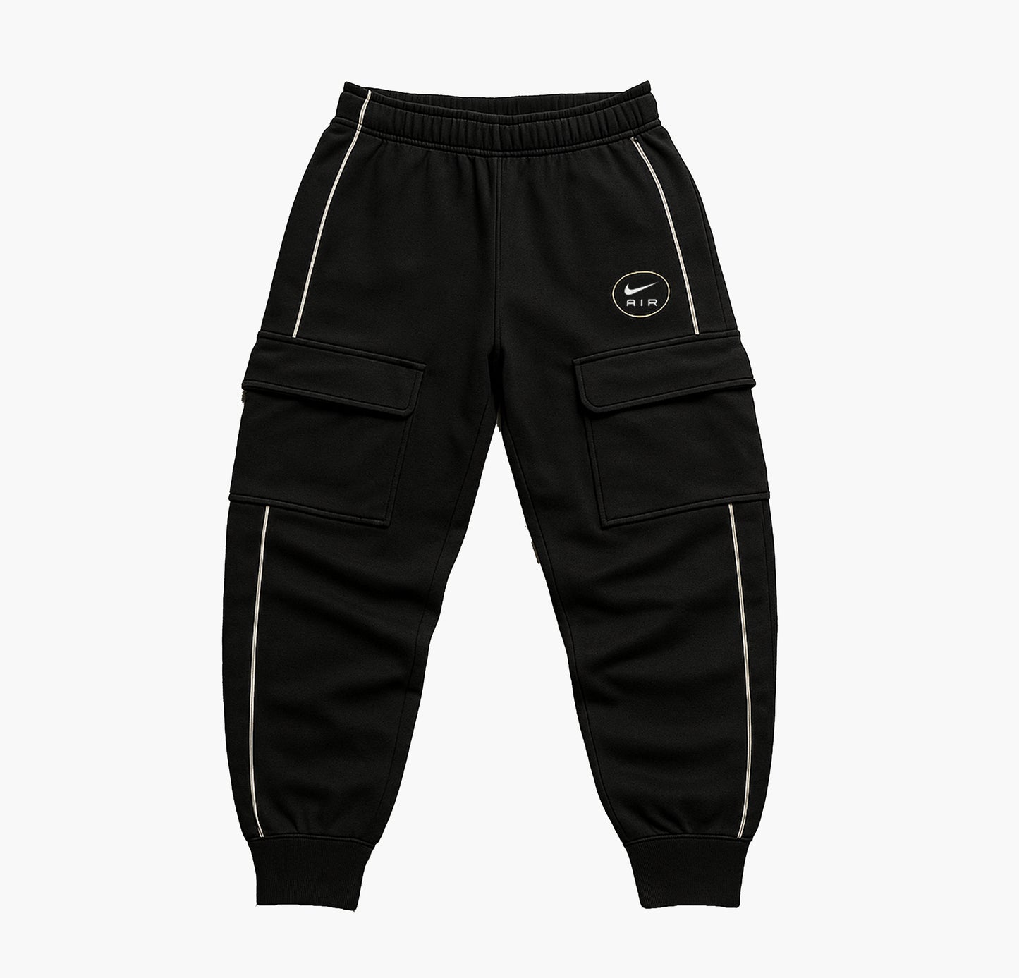 Nike Vintage Tracksuit Embroidered Logo Black (S)