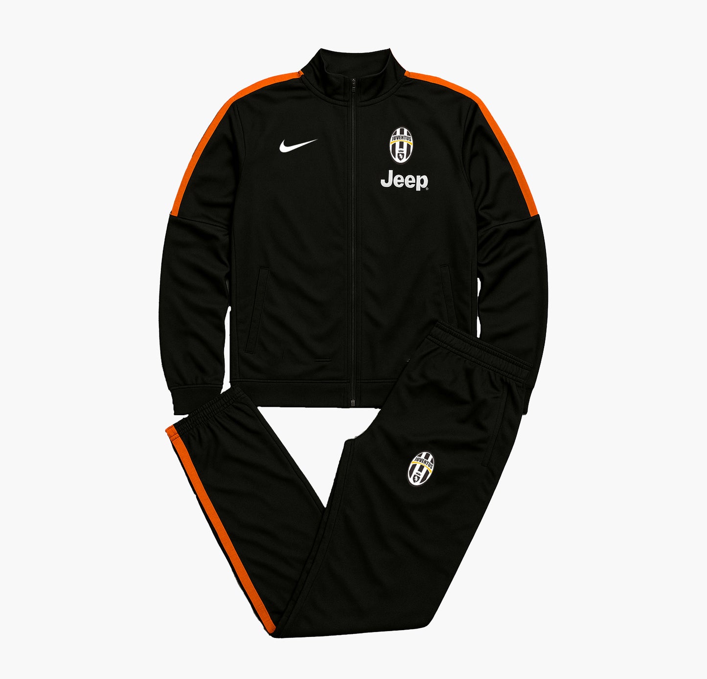 Nike Juventus Turin Vintage Y2K Grey & Orange Tracksuit (S/M)