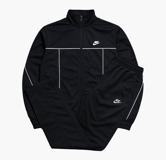 Nike Navy Blue Tracksuit Set Embroidered Logo (M)