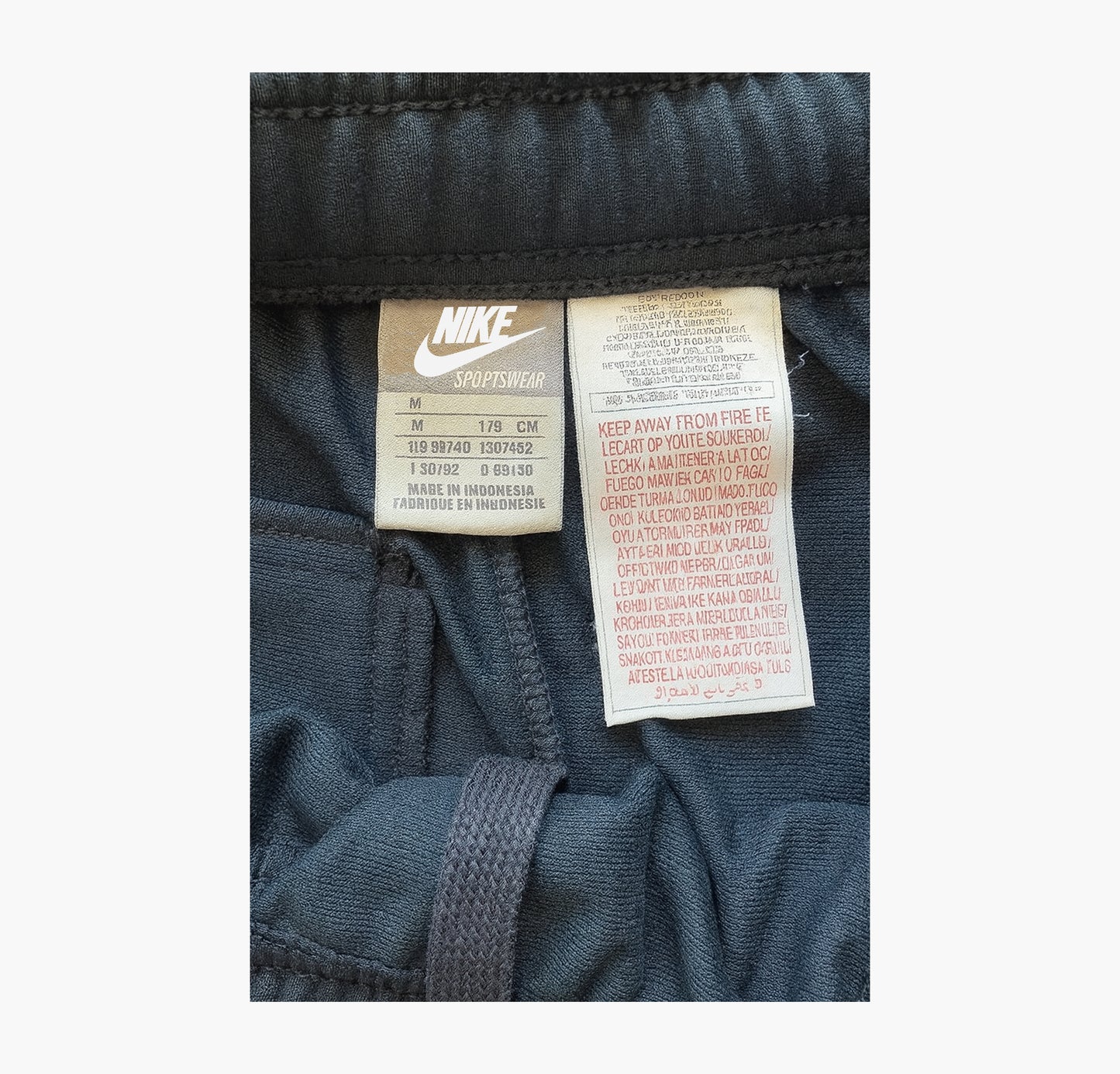Nike Navy Blue Tracksuit Set Embroidered Logo (M)