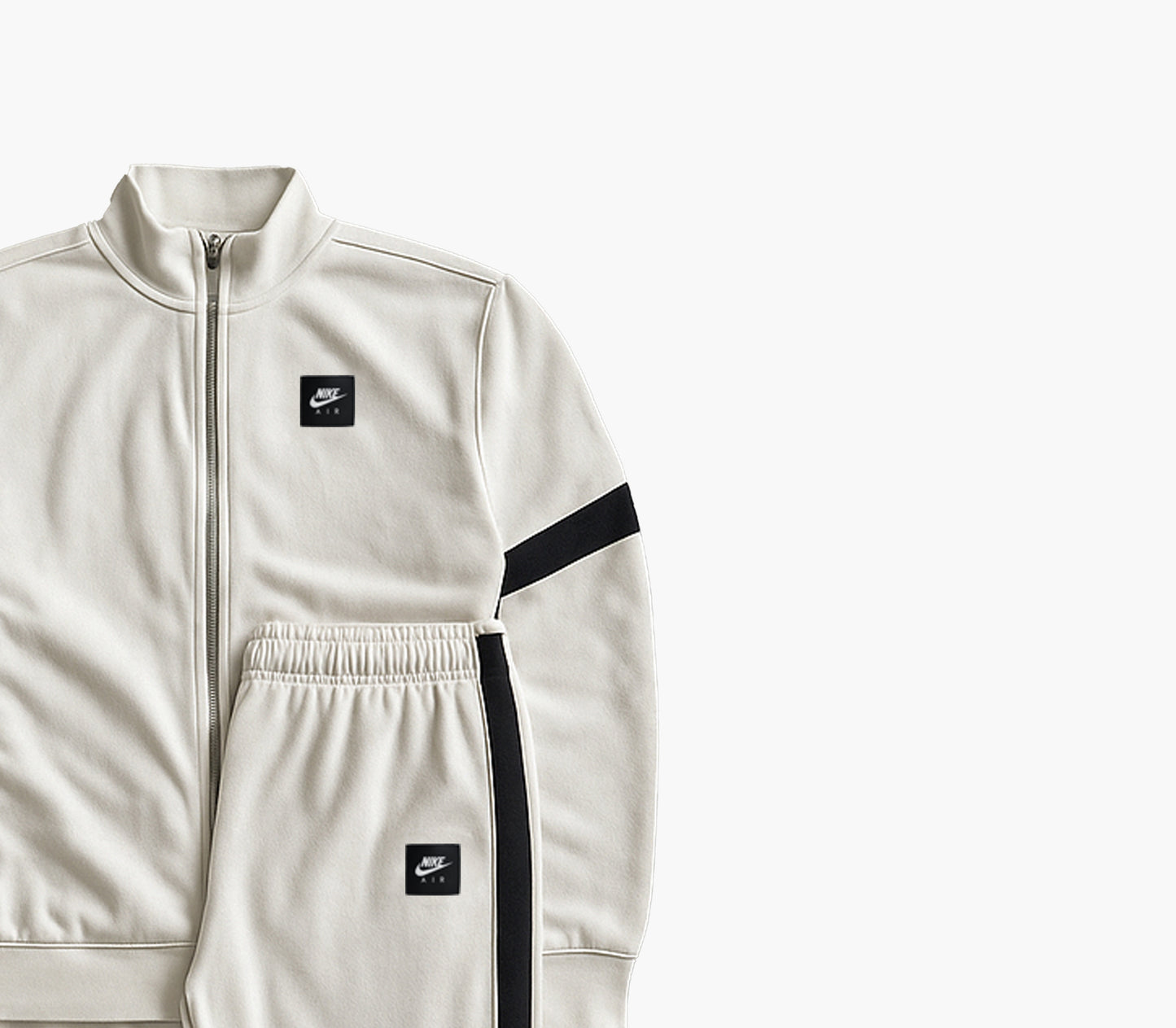 Nike White Tracksuit Set (L)