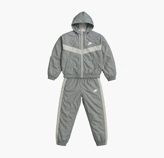 Nike Grey & White Tracksuit Set (L/M)