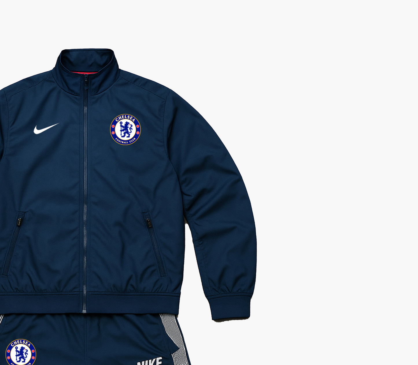 Nike Chelsea Blue & White Training Tracksuit (S)