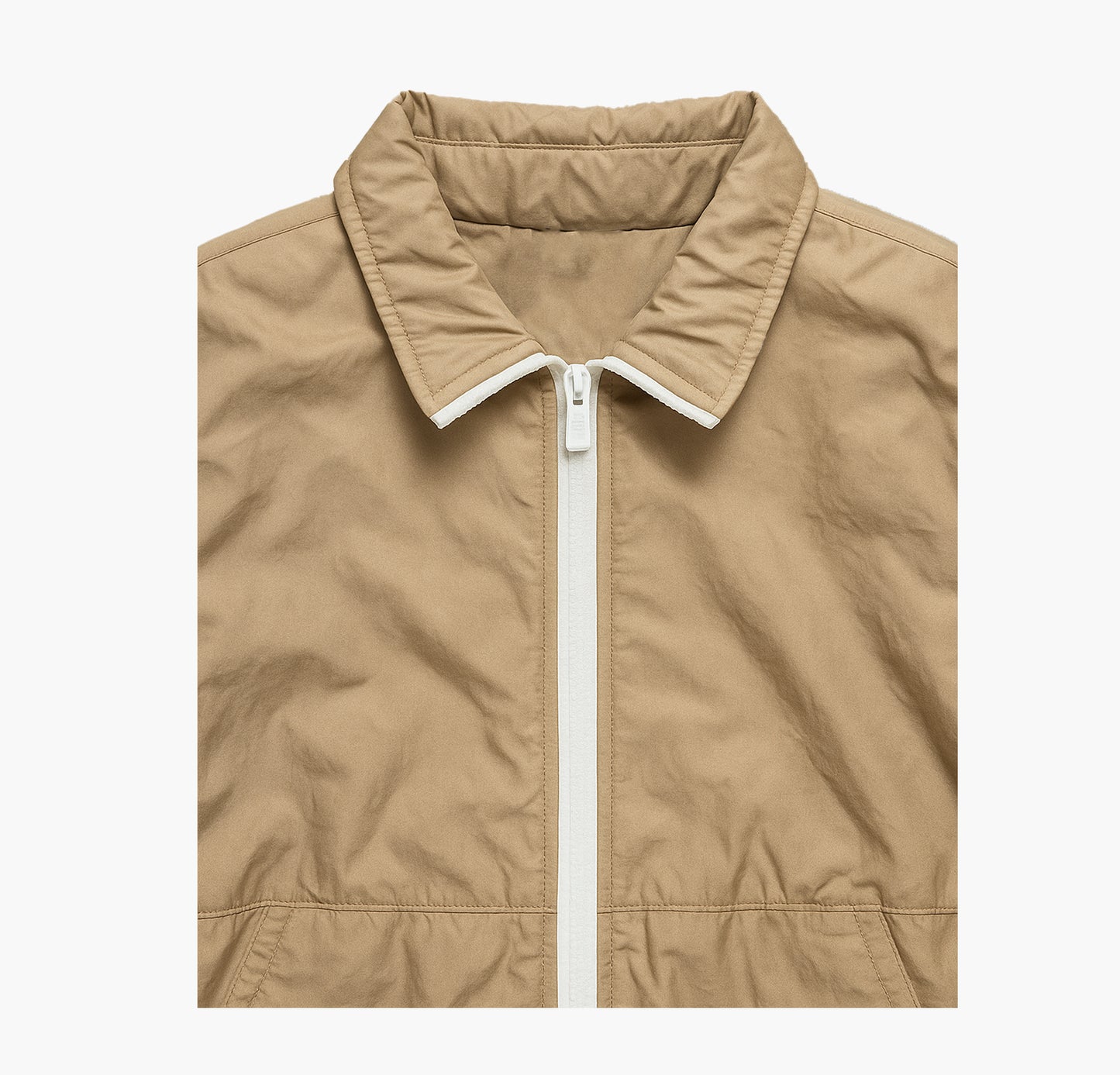 Nike Sportswear Beige & White Woven Track Suit (S)