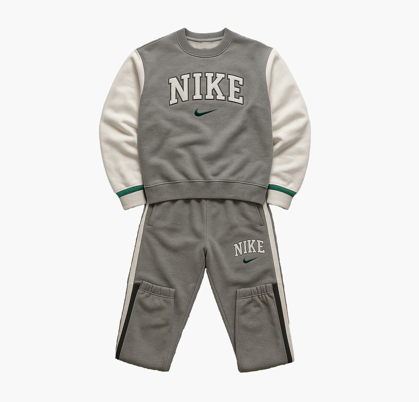 Nike Grey Tracksuit Set (S)