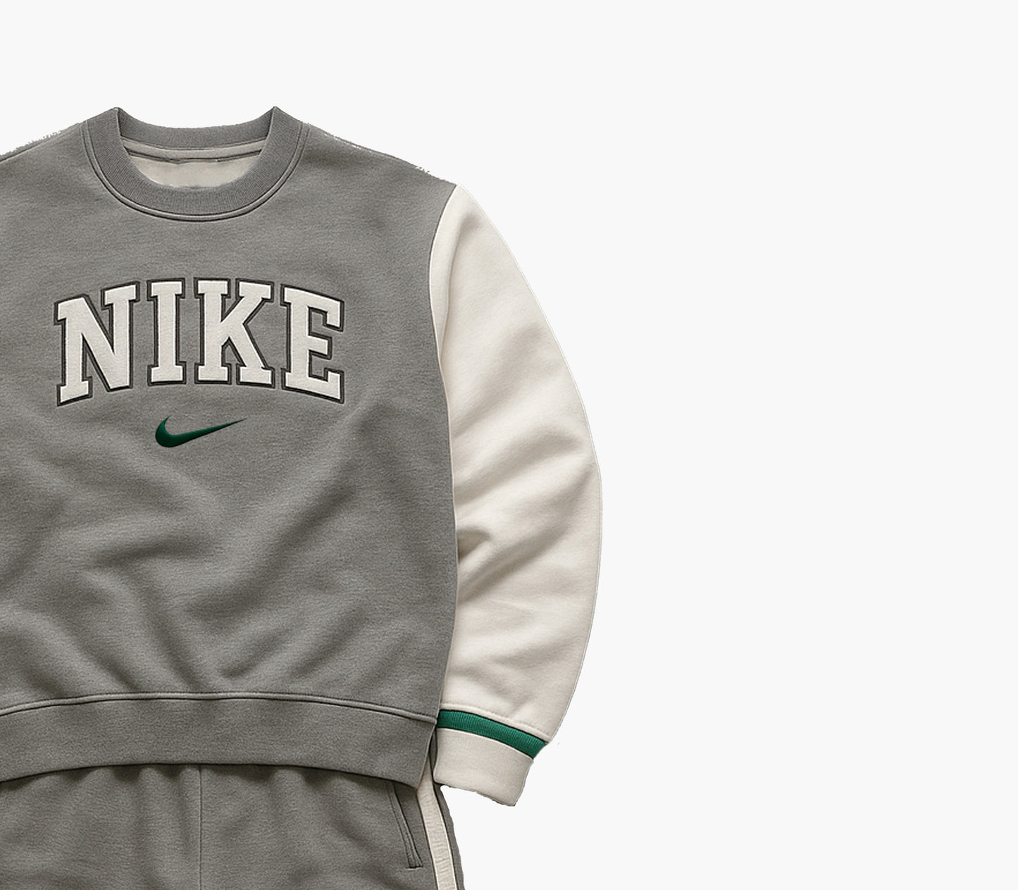 Nike Grey Tracksuit Set (S)