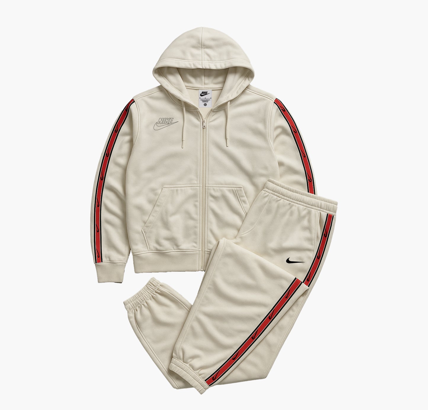 Nike White Tracksuit Set (S/M)