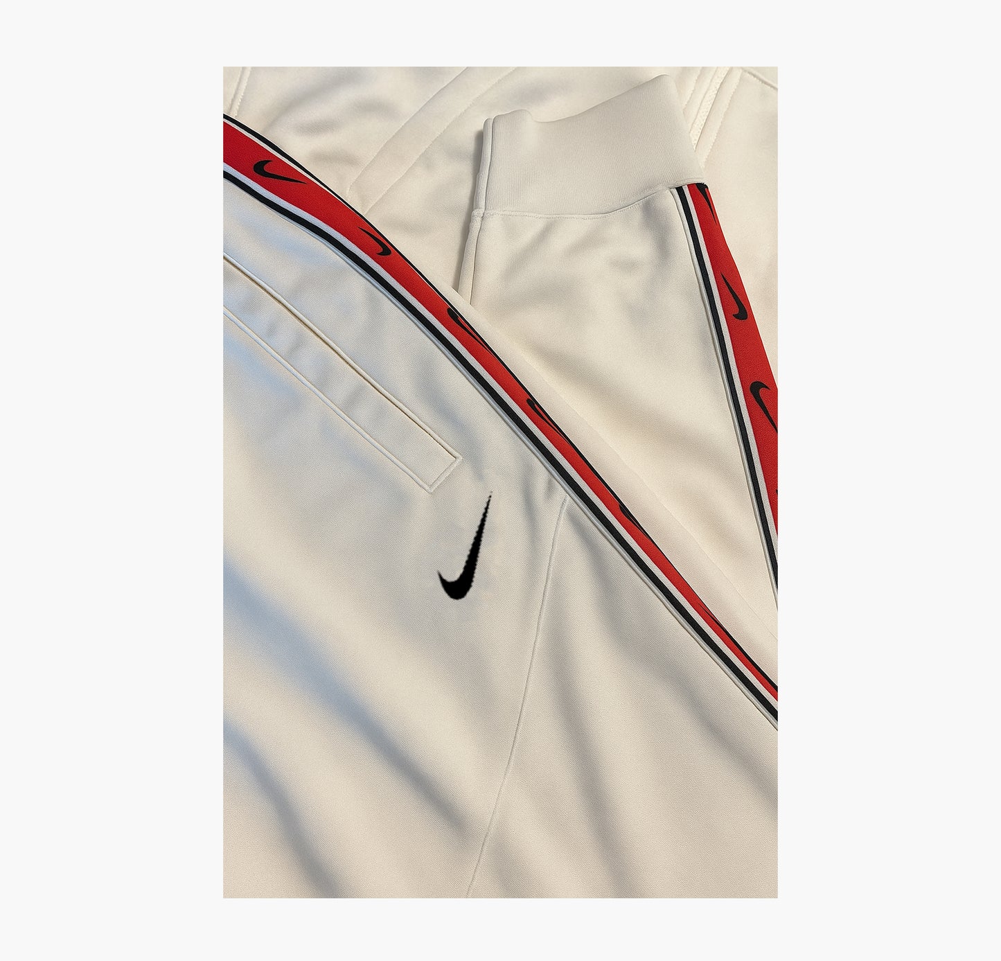 Nike White Tracksuit Set (S/M)