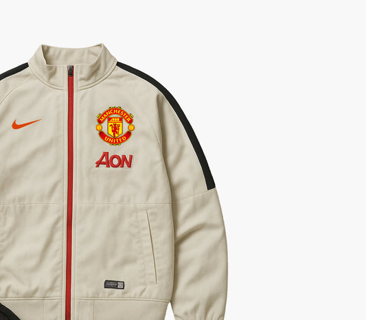 Nike Manchester United Vintage Black & White Tracksuit (S)