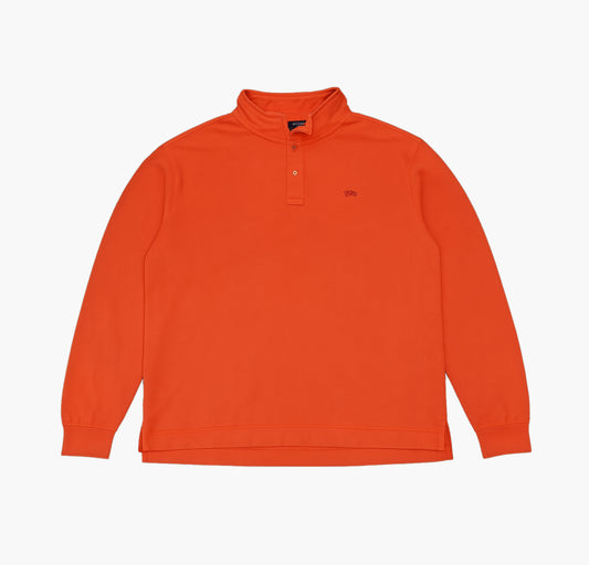 Burberry Polo Shirt Embroidered Logo (M)