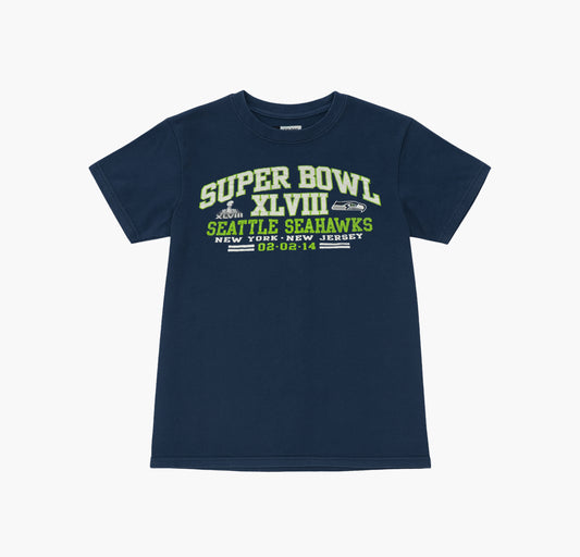 Vintage Seattle Seahawks Super Bowl NFL Shirt (S)