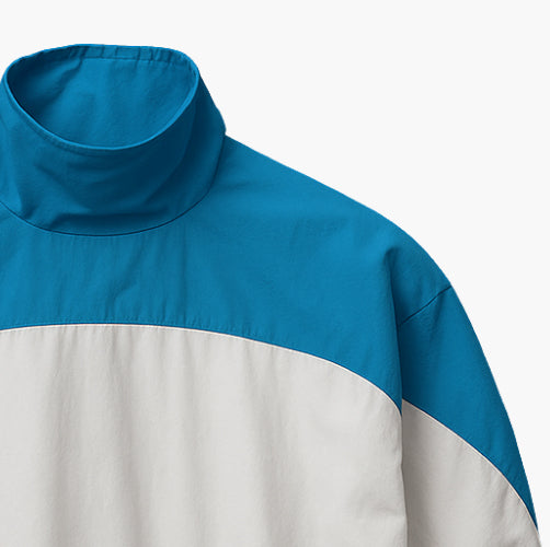 Lacoste Vintage White & Blue Jacket (M)