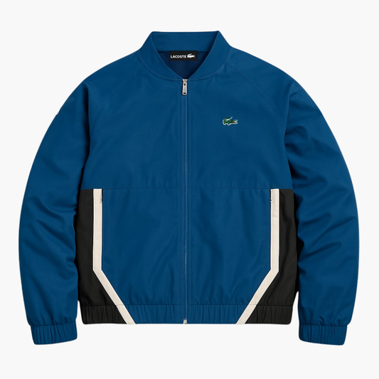 Lacoste Blue Windbreaker Jacket (S)