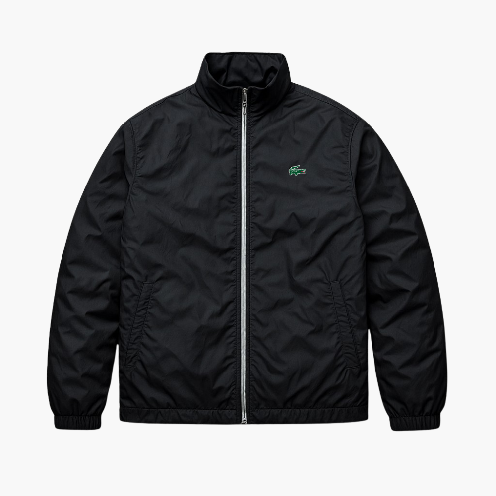 Lacoste Black Zip Sweatshirt (XL)