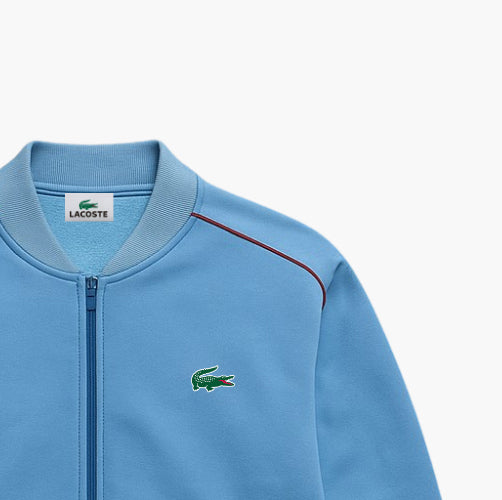 Lacoste Light Blue Vintage Tennis Jacket (L)