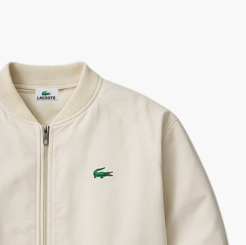 Lacoste Cream-Colored Jacket (M)