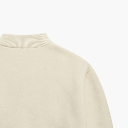 Lacoste Beige Vintage Wool Blend Sweater (XL / fits L–XL)