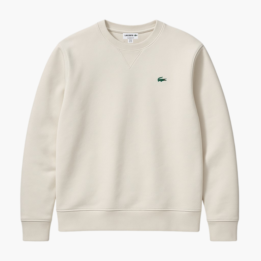 Lacoste White Sweater (XL)