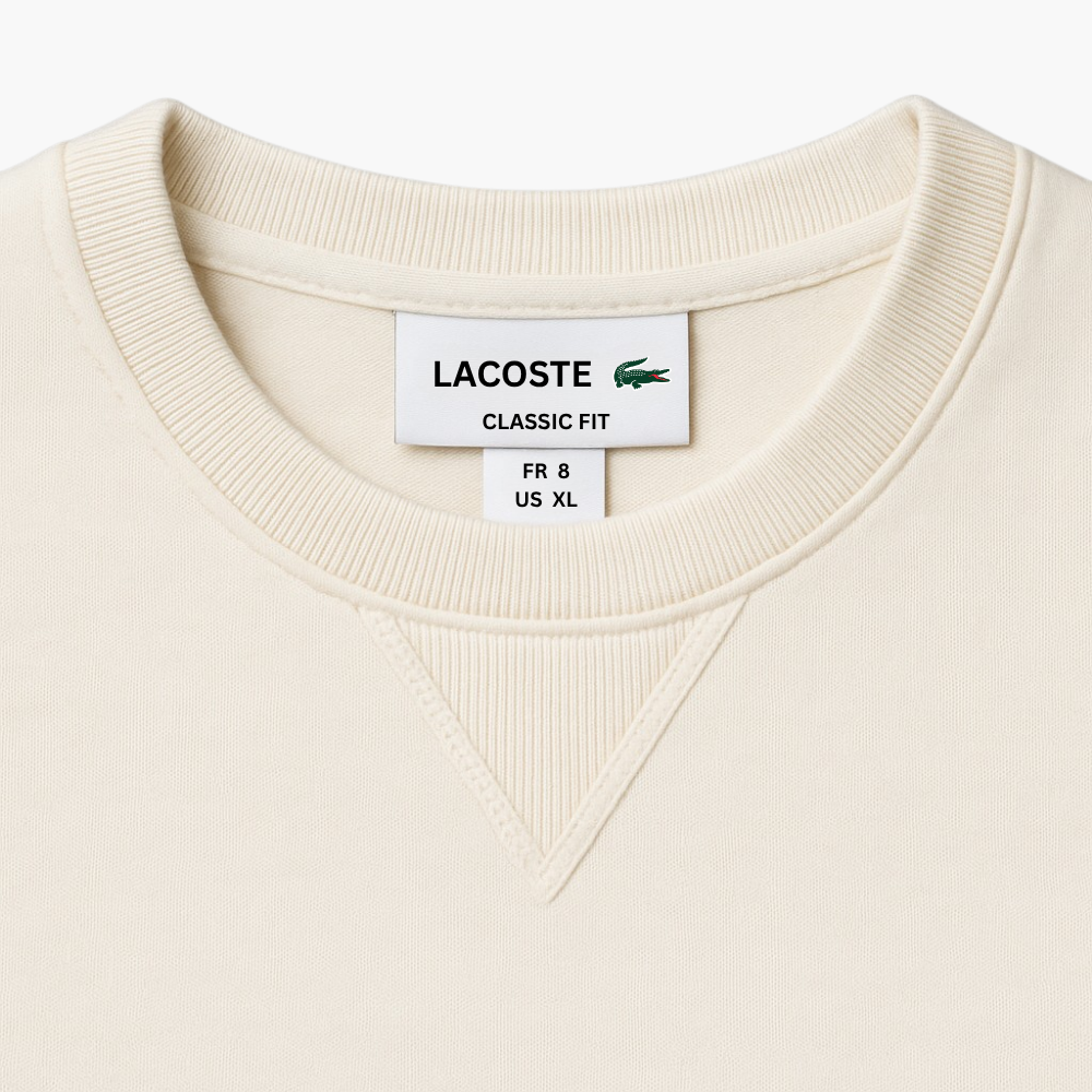 Lacoste White Sweater (XL)