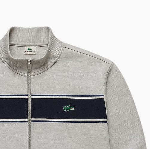 Lacoste Blue Zip Sweater (XL)